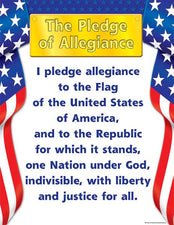 Pledge of Allegiance Chart