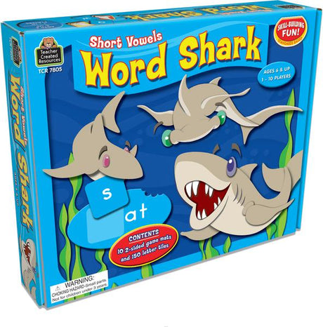 Word Shark: Short Vowels Game