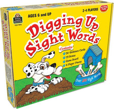 Digging Up Sight Words Game