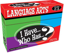I Have, Who Has Language Arts Game Grade 2-3