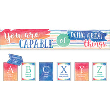 You Are Capable of Doing Great Things Bulletin Board Set