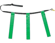 Triple Flag Football Set - Green 12Pk, Adult Size 32-39 Inches