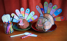 More Turkey Please! 5 Cute Thanksgiving Turkey Crafts!