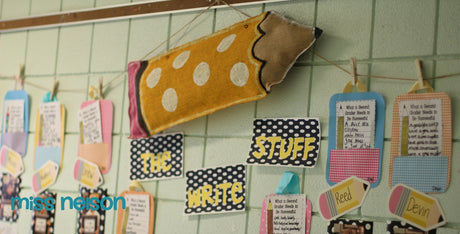 The Write Stuff! - Back-To-School Writing Bulletin Board