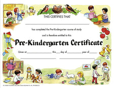 Pre-Kindergarten Certificate 2