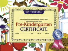 Pre-Kindergarten Certificate 3