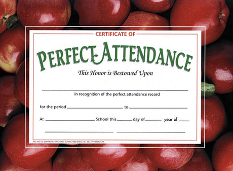 Perfect Attendance 1
