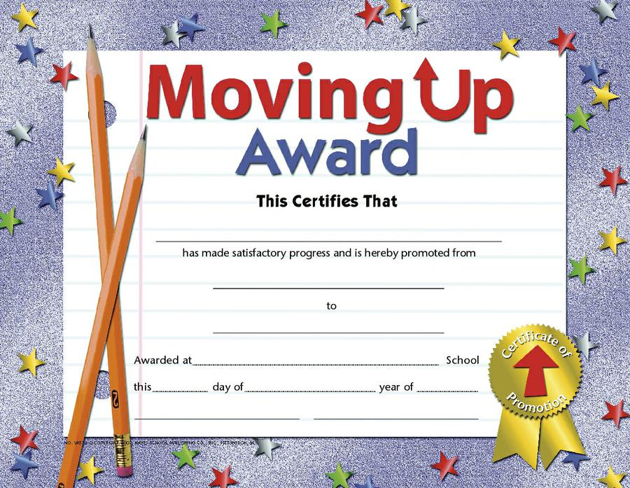 Moving Up Award