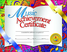 Music Achievement Certificate