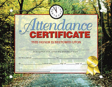Attendance Certificate 1