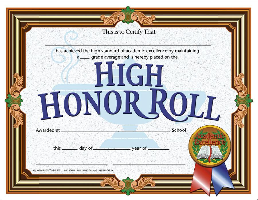 High Honor Roll 2