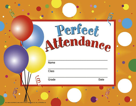 Perfect Attendance 3