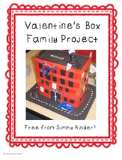 Valentine's Day Mailbox - Family Project Freebie