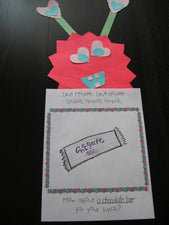Valentine's Day Monsters - Writing Activity with FREE Printables