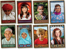 All Kinds of Kids: International Bulletin Board Set