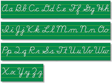 Alphabet Lines - Contemporary Cursive