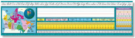 Canadian - Intermediate - Traditional Cursive Desk Plates