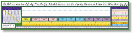 Adhesive Intermediate Contemporary Cursive Desk Plates