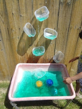 Learning Through Play - Summertime Water Wall